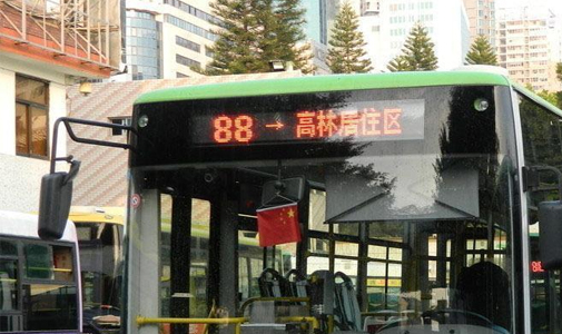福建省厦门市公交车LED线路牌安装项目