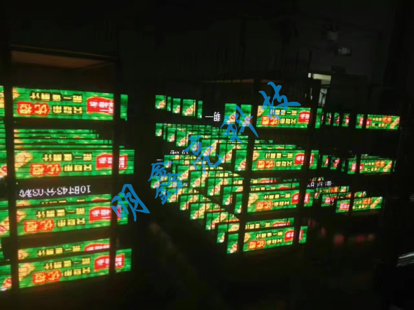 广东惠州市1200台全彩出租车LED后窗屏项目(图3)